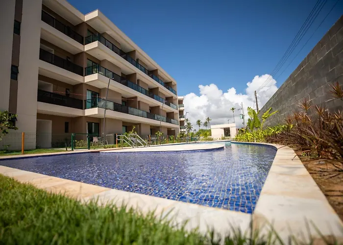 Flat 2 Quartos Em Muro Alto - Malia Beach Experience 201C Pôrto das Galinhas